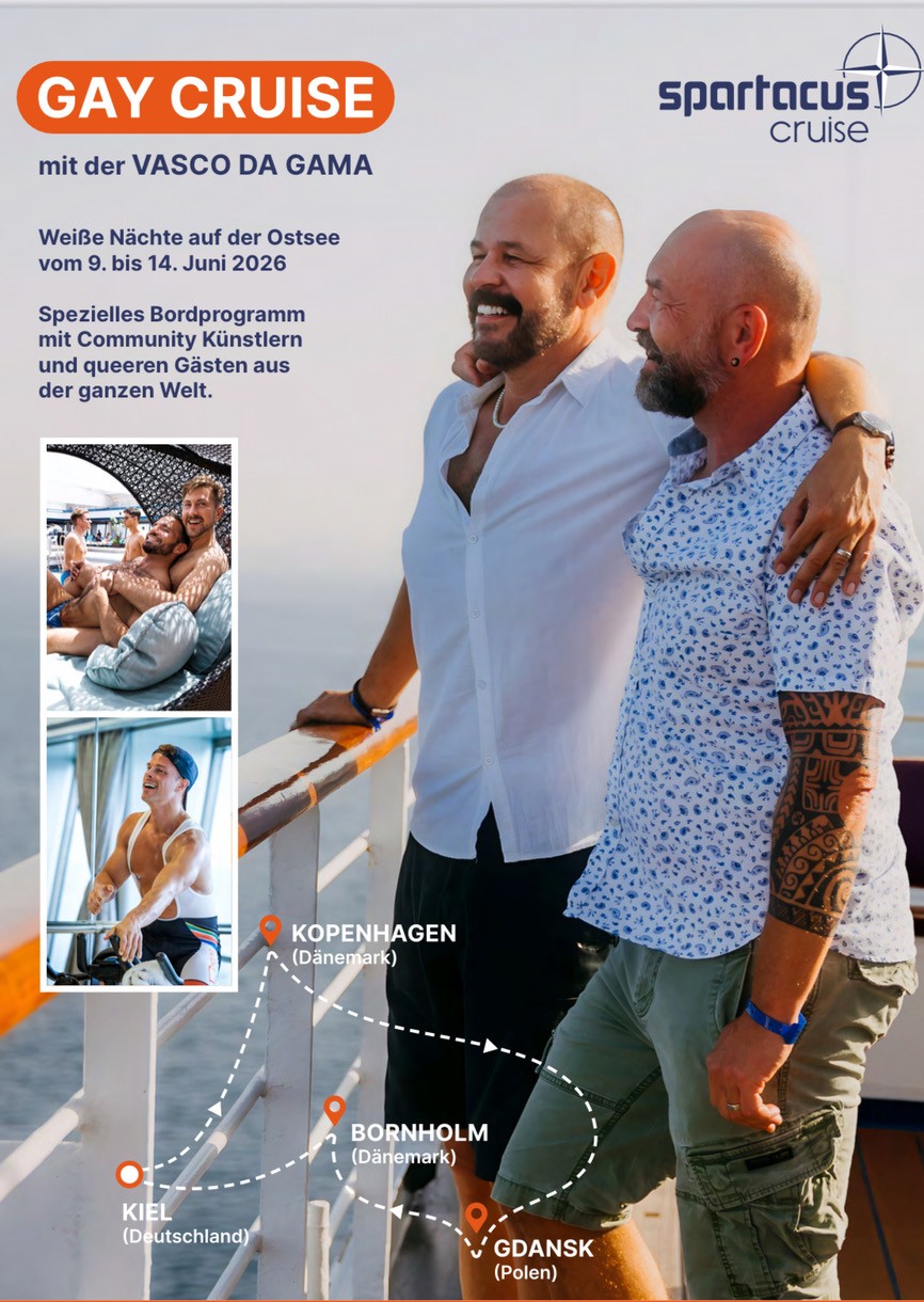 Gay Cruise Juni 2026